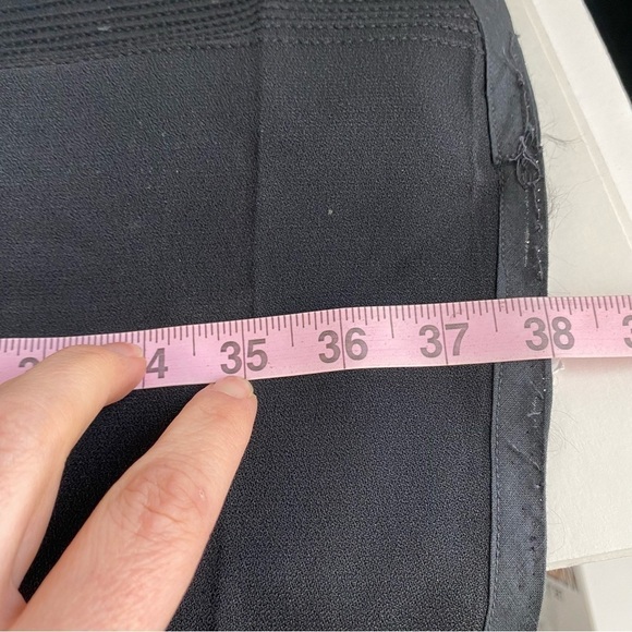 Vintage Little Black Dress White Polkadot Bow 60s Bobbie Brooks Womens Small - Picture 11 of 11